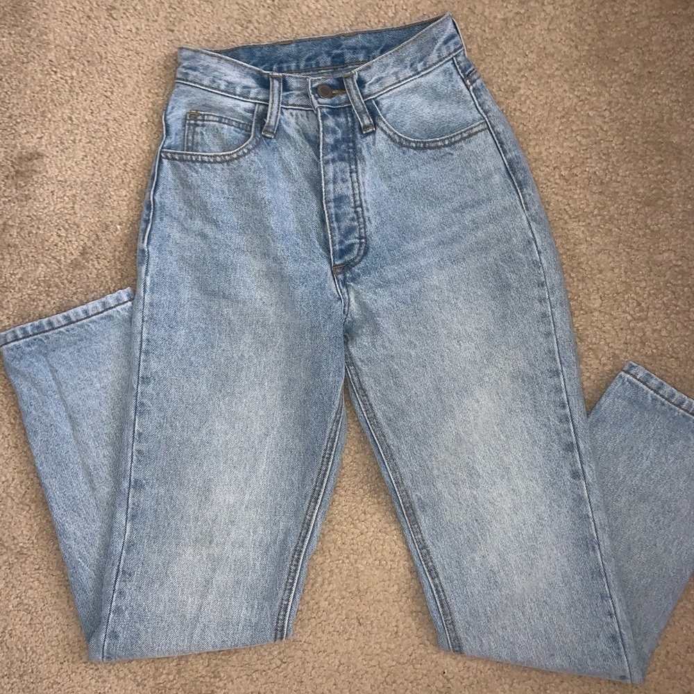 brandy melville jane straight leg jeans john galt